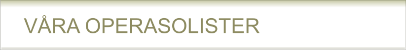 VRA OPERASOLISTER